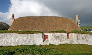 Blackhouse, Tiree, Hebridene (foto: Kirsti Jareg)