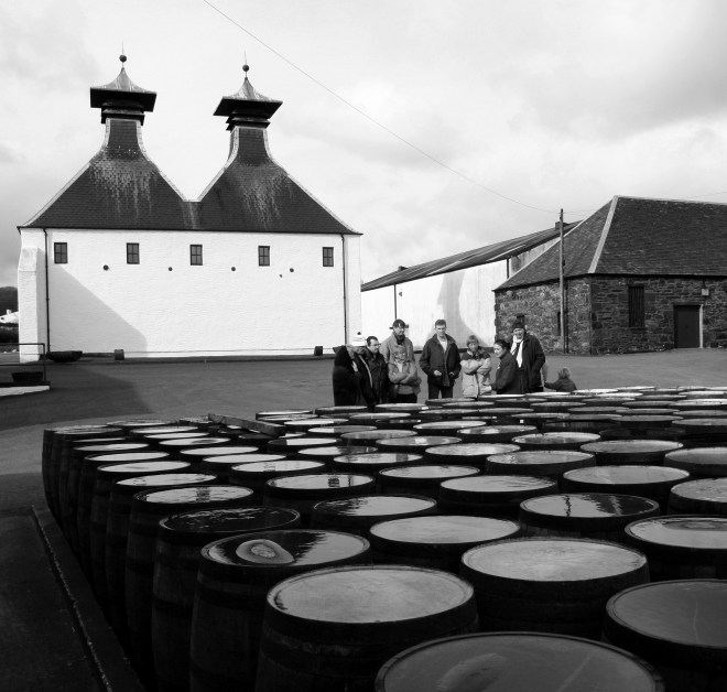 Ardbeg whiskydestilleri (copyright Kirsti MacDonald Jareg)